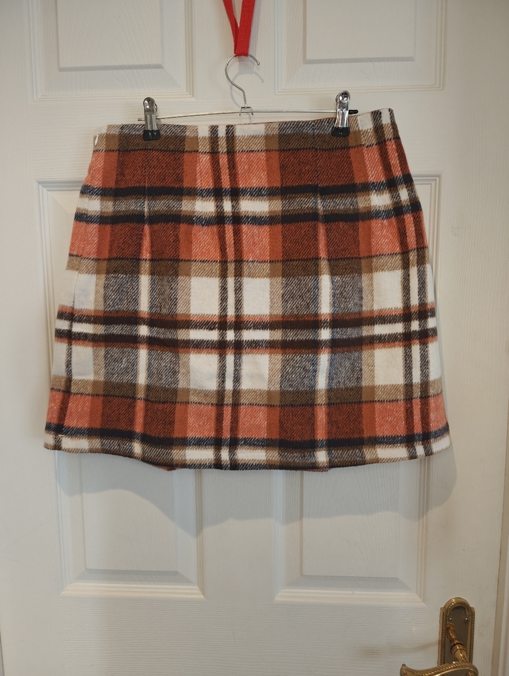 Brand New No Tags French School Girl Mini Skirt With Zipper